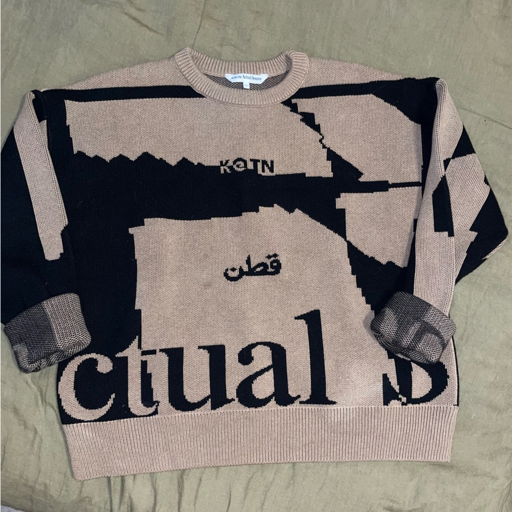 KOTN x ACTUAL SOURCE Sweater